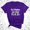 DJ Petty on the 1's & 2's Unisex Tee (God Ain't Petty, but I Am x Wealthy Jev Collab)-T-Shirt-The Original God Ain't Petty But I Am