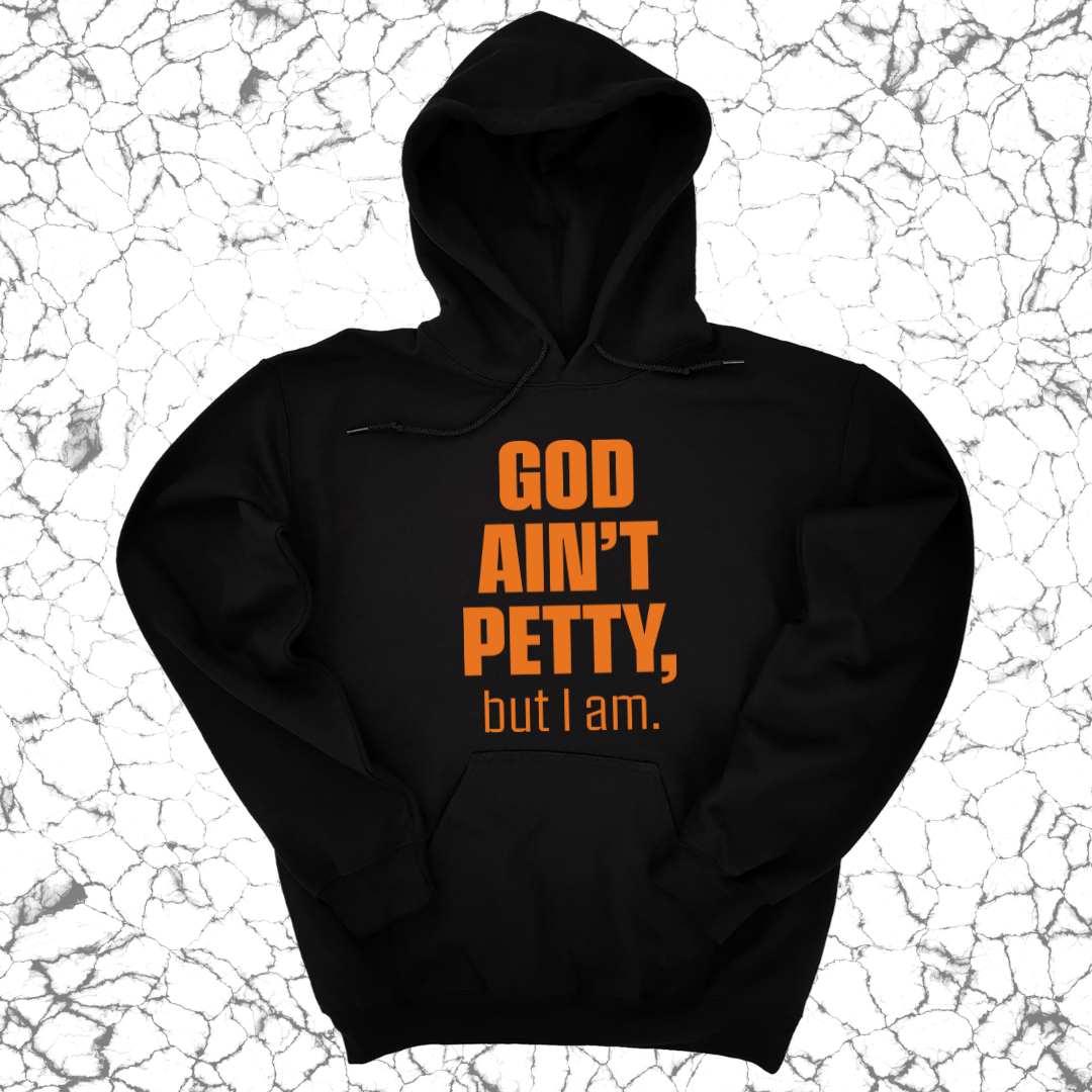 *HOODIE* God Ain't Petty but I am Hoodie *Halloween Edition*-Hoodie-The Original God Ain't Petty But I Am