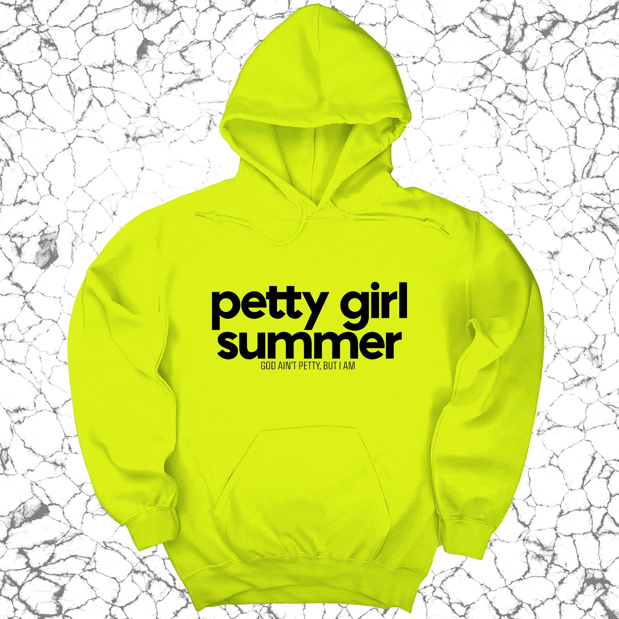 *HOODIE* Petty Girl Summer Unisex Hoodie-Hoodie-The Original God Ain't Petty But I Am