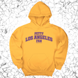 *HOODIE* Petty Los Angeles Fan Unisex Hoodie (Gold/Purple)-Hoodie-The Original God Ain't Petty But I Am