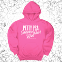 *HOODIE* Petty PSA: Cancer Won't Win Unisex Hoodie-Hoodie-The Original God Ain't Petty But I Am