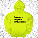 *HOODIE* Sneakers on point. Petty On Cue Unisex Hoodie-Hoodie-The Original God Ain't Petty But I Am