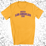 Petty Los Angeles Fan Unisex Tee (Gold/Purple)-T-Shirt-The Original God Ain't Petty But I Am