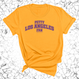 Petty Los Angeles Fan Unisex Tee (Gold/Purple)-T-Shirt-The Original God Ain't Petty But I Am
