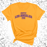 Petty Los Angeles Fan Unisex Tee (Gold/Purple)-T-Shirt-The Original God Ain't Petty But I Am