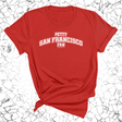 Petty San Francisco Fan Unisex Tee (Red/White)-T-Shirt-The Original God Ain't Petty But I Am
