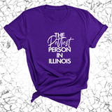 The Pettiest Person In Illinois Unisex Tee-T-Shirt-The Original God Ain't Petty But I Am