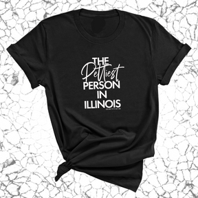 The Pettiest Person In Illinois Unisex Tee-T-Shirt-The Original God Ain't Petty But I Am