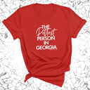 The Pettiest Person in Georgia Unisex Tee-T-Shirt-The Original God Ain't Petty But I Am