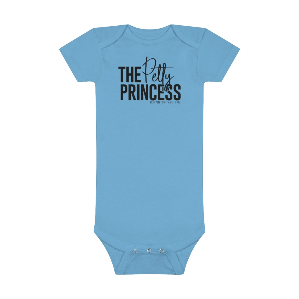 The Petty Princess Baby Onesie®️-Kids clothes-The Original God Ain't Petty But I Am