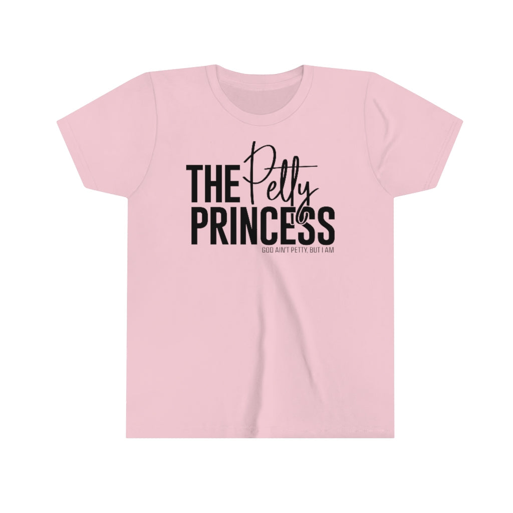 The Petty Princess Youth Tee-Kids clothes-The Original God Ain't Petty But I Am