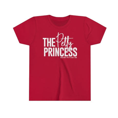 The Petty Princess Youth Tee-Kids clothes-The Original God Ain't Petty But I Am